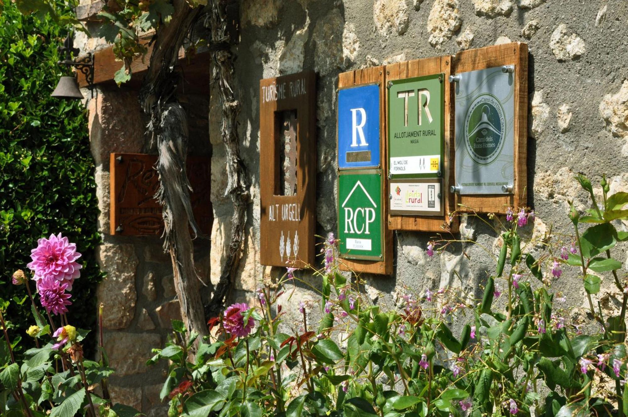 Casa Rural Moli De Fornols Exterior foto